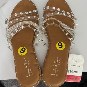 New never worn Nicole miller New York sandals